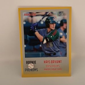 Kris Bryant 2013 Rookie Phenoms Boise Hawks Minor League Card (014)